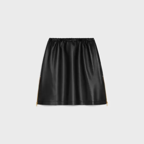 Athletic Skirt In Plonge Lambskin - | ^CELINE Clearance