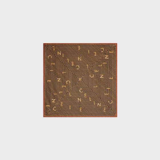 Bandana In Silk Twill - | ^CELINE Best Sale