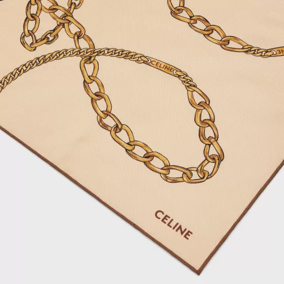 Bandana In Silk Twill - | ^CELINE Fashion