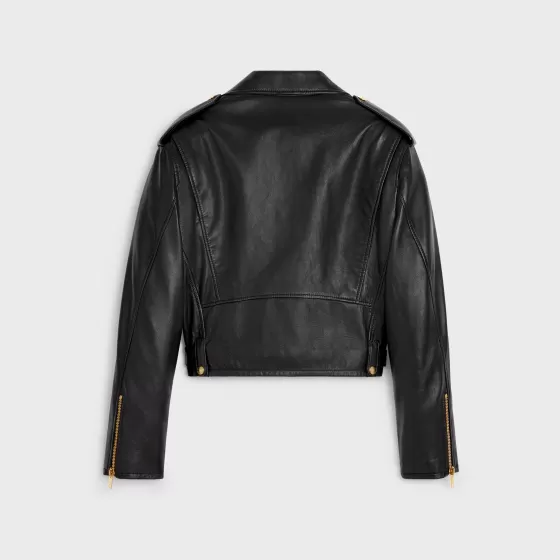 Biker Jacket In Soft Lambskin - | ^CELINE Cheap