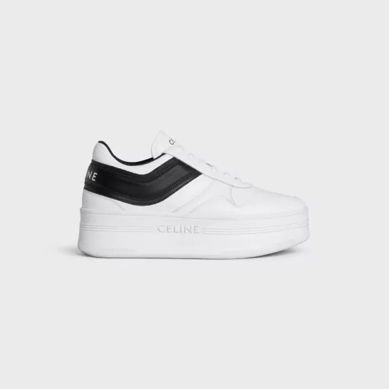 Block Sneakers With Wedge Outsole In Calfskin - | ^CELINE Cheap