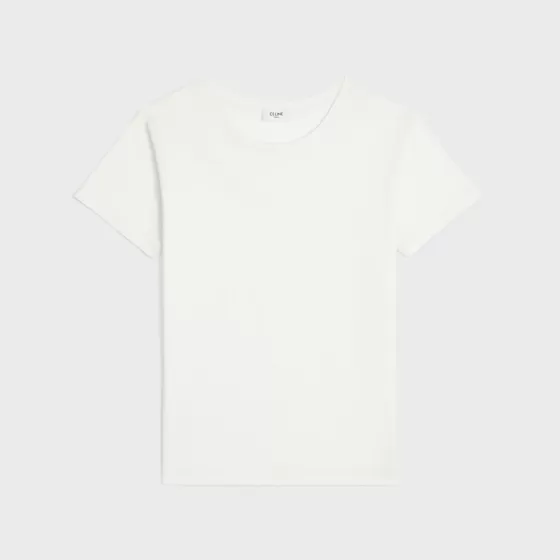 Boxy Triomphe T-Shirt In Cotton Jersey - | ^CELINE Cheap