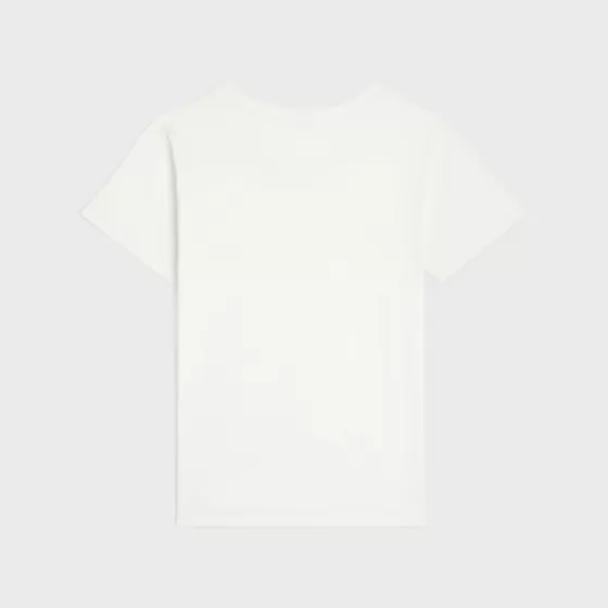 Boxy Triomphe T-Shirt In Cotton Jersey - | ^CELINE Cheap