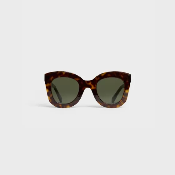 Butterfly S005 Sunglasses In Acetate - Classic Havana | ^CELINE Online