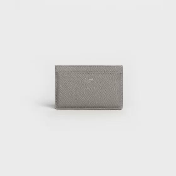 Card Holder In Grained Calfskin - | ^CELINE Best Sale