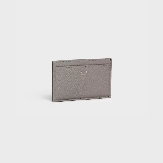 Card Holder In Grained Calfskin - | ^CELINE Best Sale