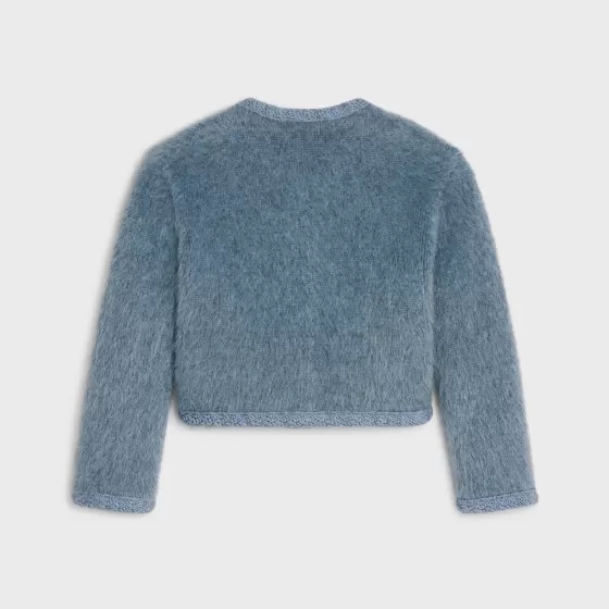 Cardigan In Brushed Mohair - | ^CELINE Clearance