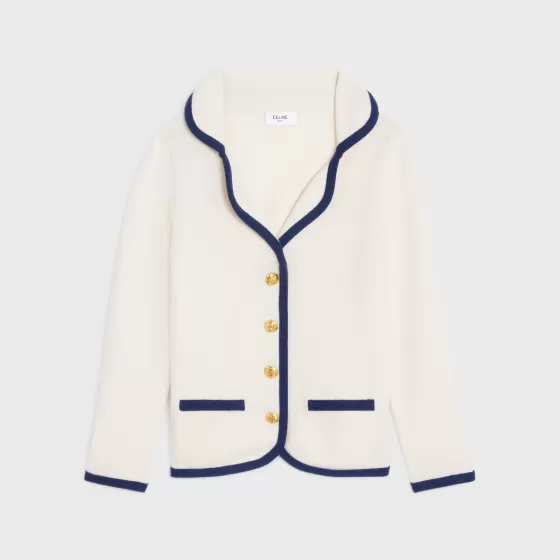 Cardigan Jacket In Heritage Cashmere - | ^CELINE Flash Sale