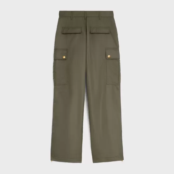 Cargo Pants In Lightweight Nylon - | ^CELINE New