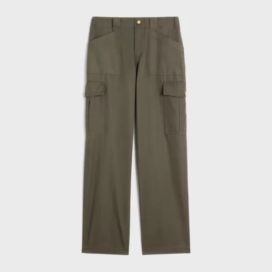 Cargo Pants In Technical Cotton - | ^CELINE Clearance