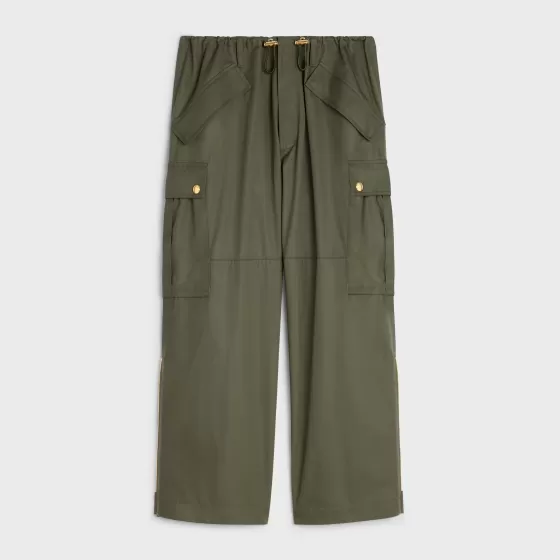 Cargo Pants In Technical Cotton - | ^CELINE Sale