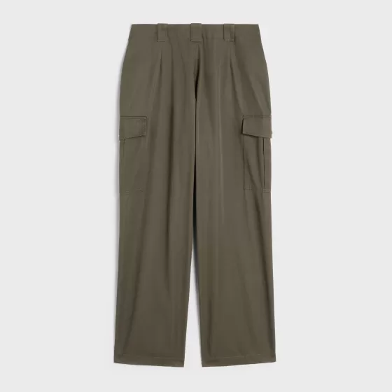 Cargo Pants In Technical Cotton - | ^CELINE Clearance