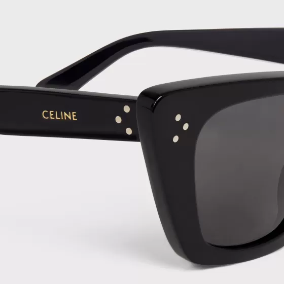 Cat Eye S187 Sunglasses In Acetate - | ^CELINE Store