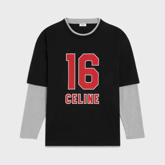 16 Skater T-Shirt In Cotton Jersey - | ^CELINE Cheap