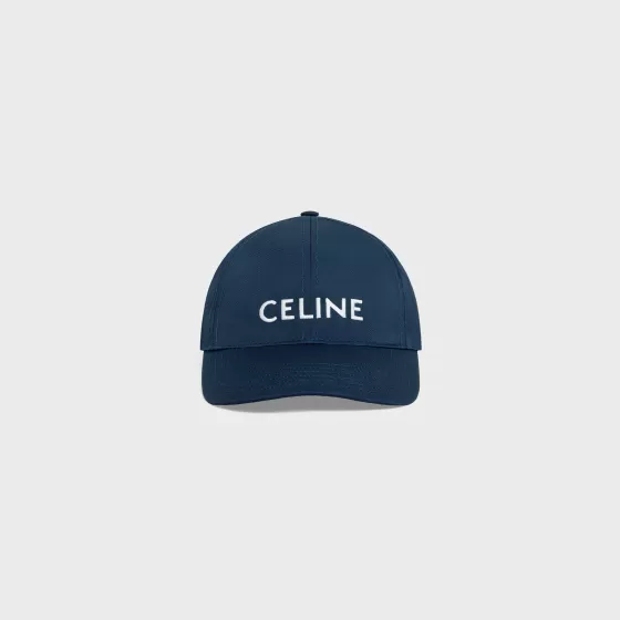 Baseball Cap In Cotton - | ^CELINE Flash Sale