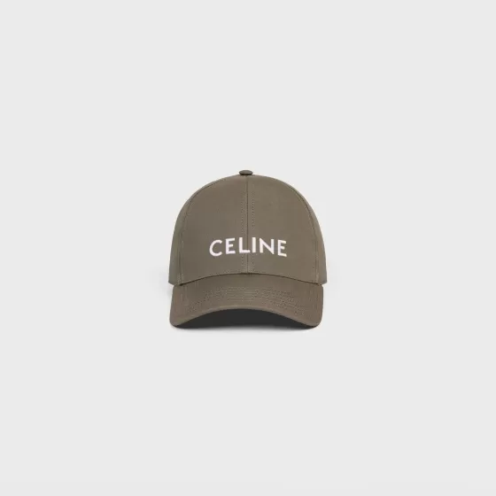 Baseball Cap In Cotton - | ^CELINE Flash Sale