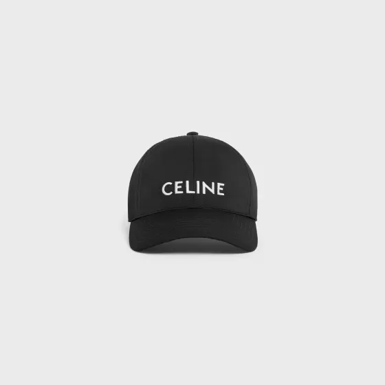 Baseball Cap In Drill Cotton - | ^CELINE Fashion