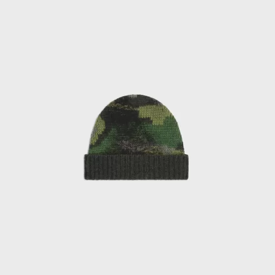 Beanie In Wool - | ^CELINE Outlet