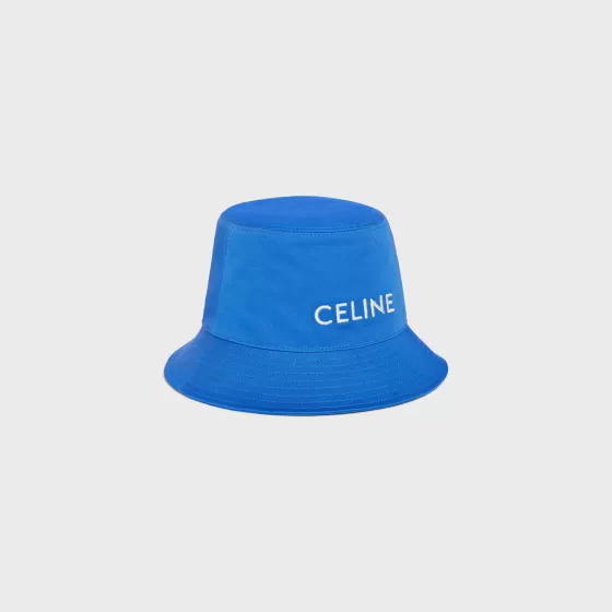 Bucket Hat In Cotton Gabardine - | ^CELINE Clearance