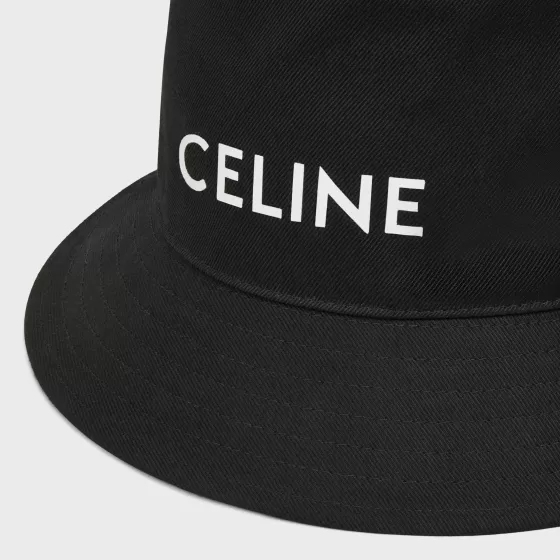 Bucket Hat In Gabardine Cotton - | ^CELINE Clearance