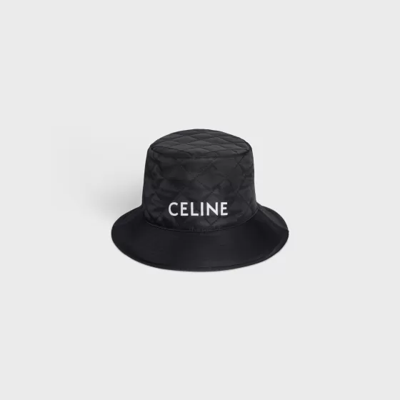 Bucket Hat In Nylon Twill - | ^CELINE Online