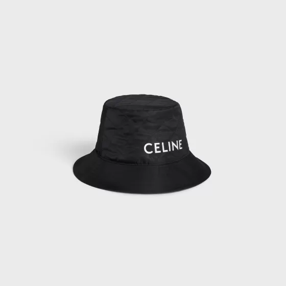 Bucket Hat In Nylon Twill - | ^CELINE Online