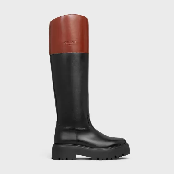 Bulky High Boot In Calfskin - | ^CELINE Cheap