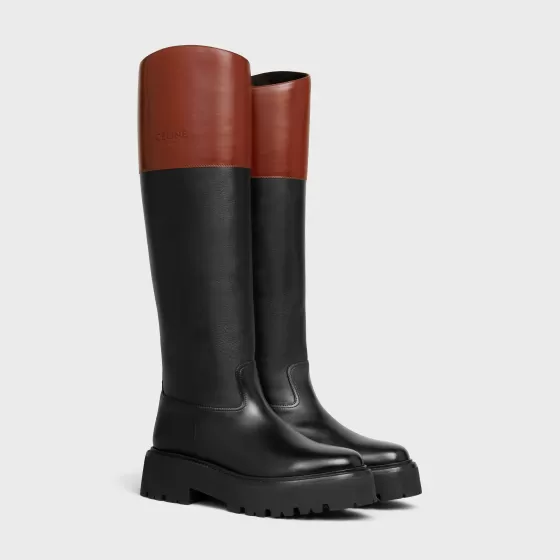 Bulky High Boot In Calfskin - | ^CELINE Cheap