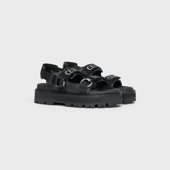 Bulky Outdoor Sandal In Calfskin^CELINE Online