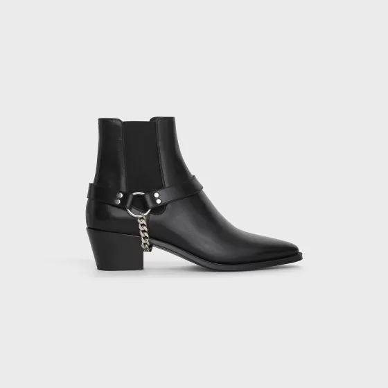 Camargue Biker Chelsea Boot In Calfskin - | ^CELINE Fashion