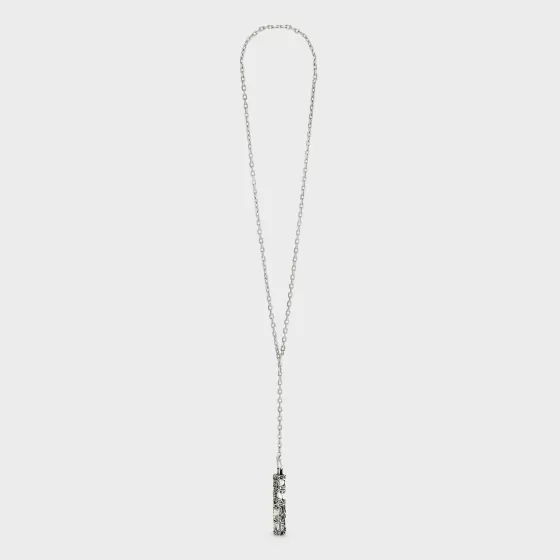 Cesar Project Compression Necklace In Sterling - | ^CELINE Discount