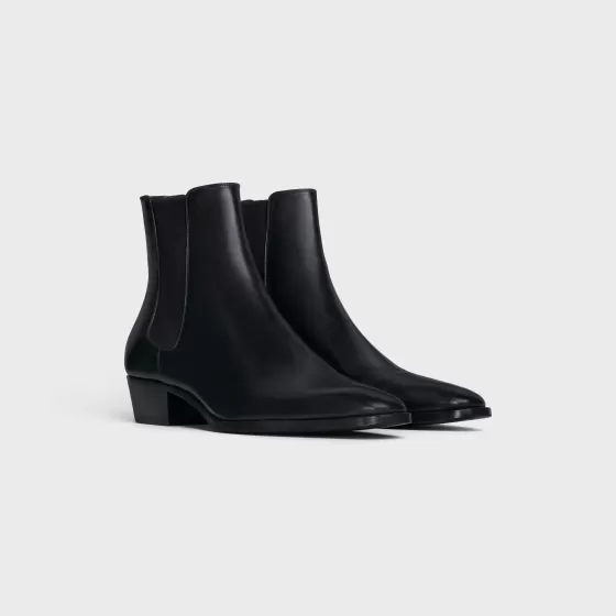 Drugstore Chelsea Boot In Shiny Calfskin - | ^CELINE Best