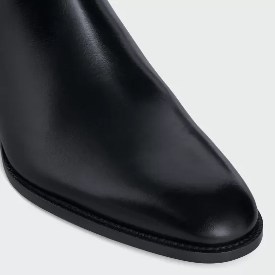 Drugstore Chelsea Boot In Shiny Calfskin - | ^CELINE Best