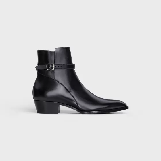 Drugstore Jodhpur Boot In Shiny Calfskin - | ^CELINE Cheap