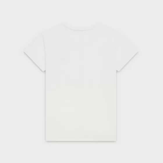 Embroidered T-Shirt In Cotton - | ^CELINE Clearance