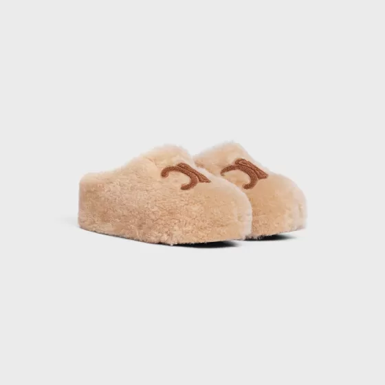 Fur Mule In Shearling - | ^CELINE Sale