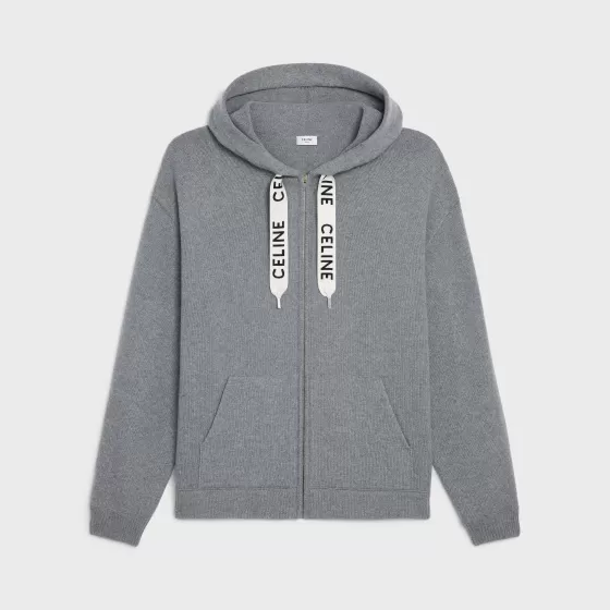 Hooded Sweater In Cashmere Wool - | ^CELINE Flash Sale