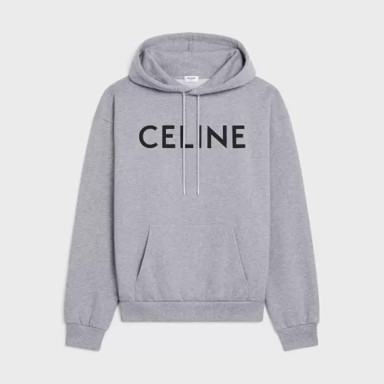 Hoodie In Cotton Fleece - | ^CELINE Best