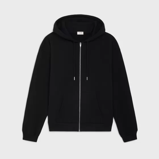 Hoodie In Cotton Fleece - | ^CELINE Flash Sale