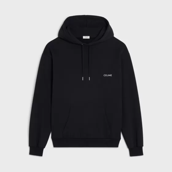 Loose Hoodie In Cotton Fleece - | ^CELINE New