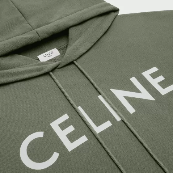 Loose Hoodie In Cotton Fleece - | ^CELINE Store