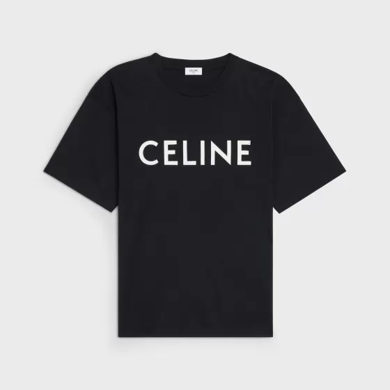 Loose T-Shirt In Cotton Jersey - | ^CELINE Hot