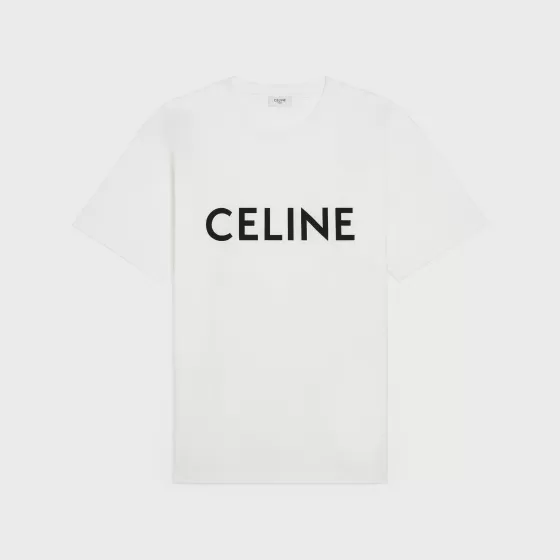 Loose T-Shirt In Cotton Jersey - | ^CELINE Cheap