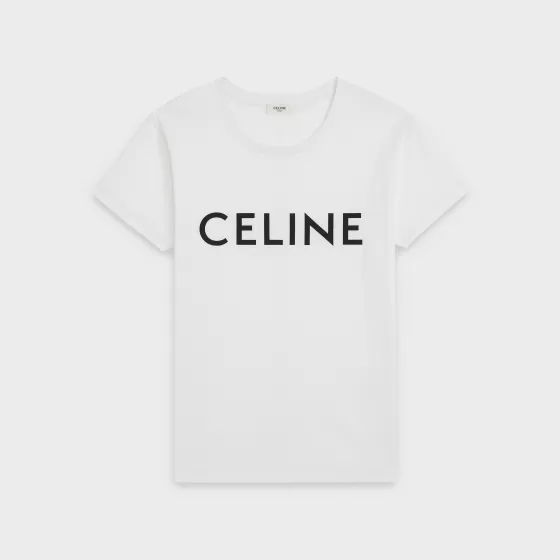 Loose T-Shirt In Cotton Jersey - | ^CELINE Cheap