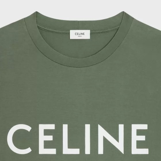 Loose T-Shirt In Cotton Jersey - | ^CELINE Cheap