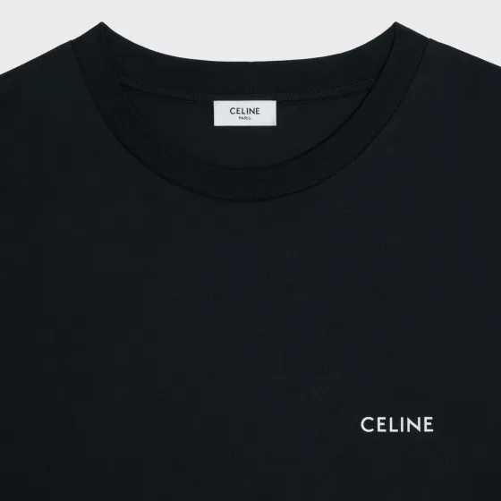 Loose T-Shirt In Cotton Jersey - | ^CELINE Hot