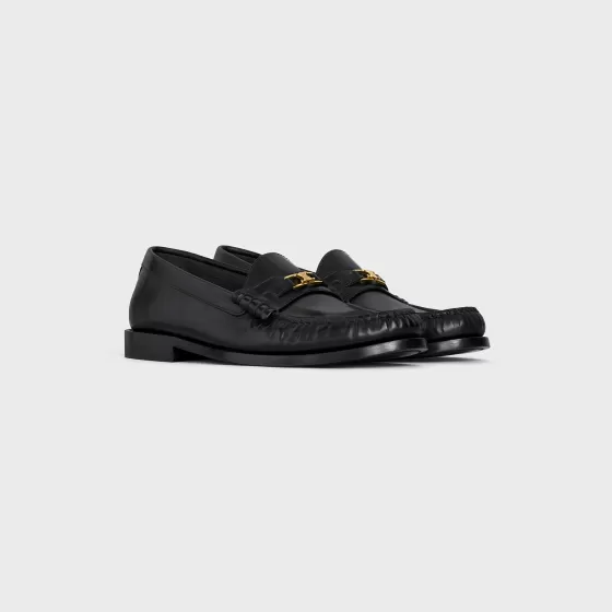 Luco Triomphe Loafer In Polished Calfskin - | ^CELINE Best