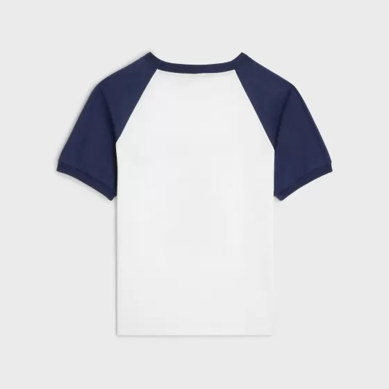 Paris Anchor T-Shirt In Cotton Jersey - | ^CELINE Store