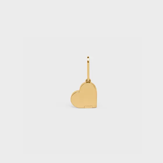 Separables Heart Box Pendant In Brass With Finish - | ^CELINE Sale