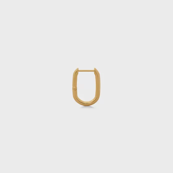 Separables Hoop In Brass With Finish - | ^CELINE Sale